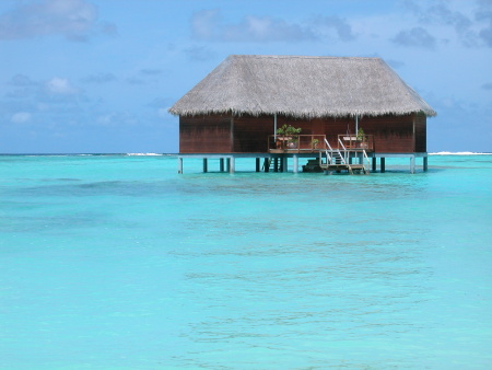 Samotné ubytování na Maledivách je zážitkem