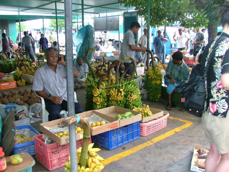 Trh na Maledivách